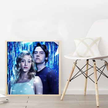 Full 5D DIY Diamond Painting Riverdale protagonist Diamond Embroidery Cross Stitch Diamant Mosaic Home Home Full 5D DIY Diamond Painting Riverdale protagonist Diamond Embroidery Cross Stitch Diamant Mosaic Home