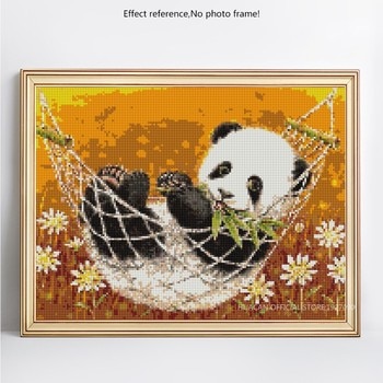 HUACAN 5D DIY Diamond Painting Panda Full Square Diamond Embroidery Animal Mosaic Picture Of Rhinestones Home HUACAN 5D DIY Diamond Painting Panda Full Square Diamond Embroidery Animal Mosaic Picture Of Rhinestones