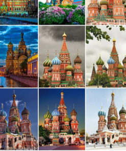 0 3190b8 Home Saint Basil's Cathedral Diamond Painting
