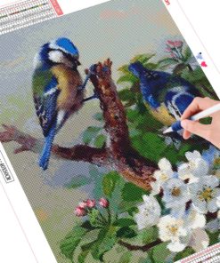 HUACAN Diamond Painting Cross Stitch Birds Diamond Embroidery Animals 5D DIY Mosaic Full Drill Decoration Home Home HUACAN Diamond Painting Cross Stitch Birds Diamond Embroidery Animals 5D DIY Mosaic Full Drill Decoration Home